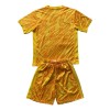 Nederland Doelman Tenue EK 2024 gele  - Kids